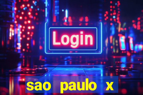 sao paulo x palmeiras palpite
